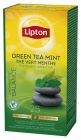 Herbata Lipton Green Tea (25 saszetek) Mint