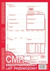 CMR Midzynarodowy list przewozowy, A4, (o+3k), 80 kartek