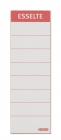 Etykiety grzbietowe do segregatorw ESSELTE biae, kartonowe, 50 mm