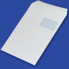 Koperty samoklejce Format C4 - 229 x 324 mm, C4 SK biaa prawe okno gra / 250 szt
