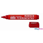 Marker D.RECT permanentny okrgy czerwony 2160 101112 LEVIATAN