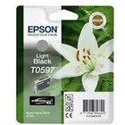 Tusz Epson T0597 do Stylus Photo R2400 | 13ml | light black