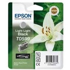 Tusz Epson T0599 do Stylus Photo R2400 | 13ml | light light black