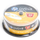 HP DVD+R | 4.7GB | x16 | cake 25