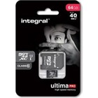 Integral karta pamici micro SDXC 64GB class 10 + adapter SD