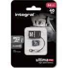 Integral karta pamici micro SDXC 64GB class 10 + czytnik kart USB