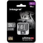 Integral karta pamici UltimaPro micro SDHC 32GB class 10 + adapter SD