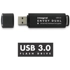 Integral pami US 128GB Envoy Dual USB3.0 - encrypted FIPS197