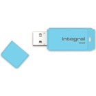 Integral pami USB Pastel 64GB, USB 3.0, Blue Sky