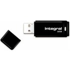 Integral USB 32GB Black, USB 2.0 with removable cap