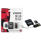 Kingston karta pamici Micro SDHC Class 4 + czytnik USB2.0 + SD Adapter | 8GB