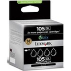 Tusz Lexmark 105XL do Pro 805/709/901/905 | zwrotny | black 4pack