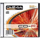 Dysk Omega CD-R slim | 700MB | x52 | 10 szt