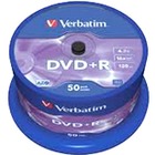 Dysk Verbatim DVD+R | 4.7GB | x16 | cakebox 50szt