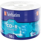 Verbatim CD-R | 700MB | x52 | szpindel 50szt | minimalna iloc zakupu 4