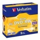 Verbatim DVD+RW | 1.4GB | x4 | 5szt