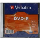 Verbatim DVD-R | 4.7GB | x16 | slim 200szt