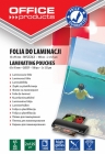 Folia do laminowania OFFICE PRODUCTS, 65x95mm, 2x125mikr., byszczca, 100szt., transparentna