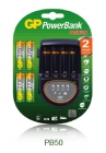 adowarka do akumulatorw, AAA/AA PB50; zaw. 4 x 270AAHC GP Batteries