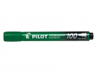 Marker permanentny SCA-100 PILOT, zielony