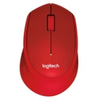 Logitech M330 mysz optyczna | bezprzewodowa | USB | red