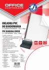 Okadki do bindowania OFFICE PRODUCTS, PVC, A4, 150mikr., 100szt., transparentne