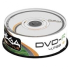 Dysk Omega DVD-R | 4, 7GB | x16 | 25 szt