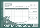 Karta drogowa SM/102 (samochd ciarowy) A4 offset Michalczyk i Prokop