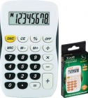 Kalkulator kieszonkowy TR-295 TOOR, biao-czarny