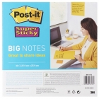 Bloczek samoprzylepny POST-IT® Super Sticky Big Notes (BN11 -EU), 280x280mm, 1x30 kart., óty