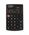Kalkulator kieszonkowy CITIZEN SLD-200NR, 8-cyfrowy, 98x62mm, etui, czarny