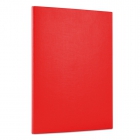 Teczka z rzepem OFFICE PRODUCTS, PP, A4/1, 5cm, 3-skrz., czerwona