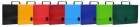 Teczka-pudeko OFFICE PRODUCTS, PP, A4/5cm, z rczk i zamkiem, mix kolorów