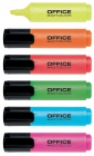 Zakrelacz OFFICE PRODUCTS, 2-5mm (linia), 6szt., mix kolorów