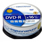 Pyty DVD-R ESPERANZA 4.7GB X16 CAKE BOX 25szt. 1110