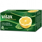 Herbata VITAX INSPIRATIONS zielona z cytryn (20 saszetek)