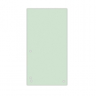 Przekadki DONAU, karton, 1/3 A4, 235x105mm, 100szt., zielone