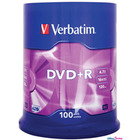 Pyta DVD+R VERBATIM CAKE (100) Matt Silver 4.7GB x16 AZO 43551