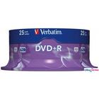 Pyta DVD+R VERBATIM CAKE (25) Matt Silver 4.7GB x16 43500