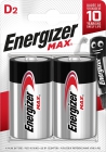 Bateria ENERGIZER Max, D, LR20, 1, 5V, 2szt