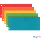 Przekadki 1/3 A4 Maxi Esselte, mix kolorów, 100 szt., 624450