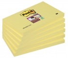 Bloczek samoprzylepny POST-IT® Super Sticky (655-S), 127x76mm, 1x90 kart., óty