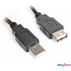Przeduacz kabla USB 2.0 AM - AF 3m bulk 56839 Platinet OUAFB3