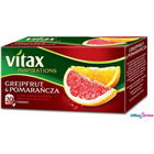 Herbata VITAX INSPIRATIONS GREJPFUT&POMARACZA 20t*2g zawieszka