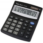 Kalkulator biurowy, VECTOR, KAV VC-812, 12-cyfrowy 101x124mm, czarny