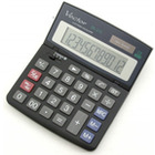 Kalkulator biurowy, VECTOR, KAV DK-215 BLK, 12-cyfrowy 112x135mm, czarny