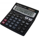 Kalkulator biurowy, VECTOR, KAV CD-2460, 12-cyfrowy 138x150mm, czarny