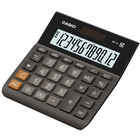 Kalkulator biurowy, CASIO MH-12BK-S, 12-cyfrowy, 127x136, 5mm, czarny