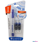Marker suchocieralny MEMOBE + 2 ampuki z tuszem, okrga kocówka, niebieski MM010-03