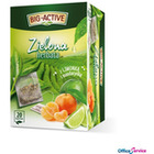 Herbata BIG-ACTIVE MANDARYNKA-LIMONKA zielona 20 kopert/30g